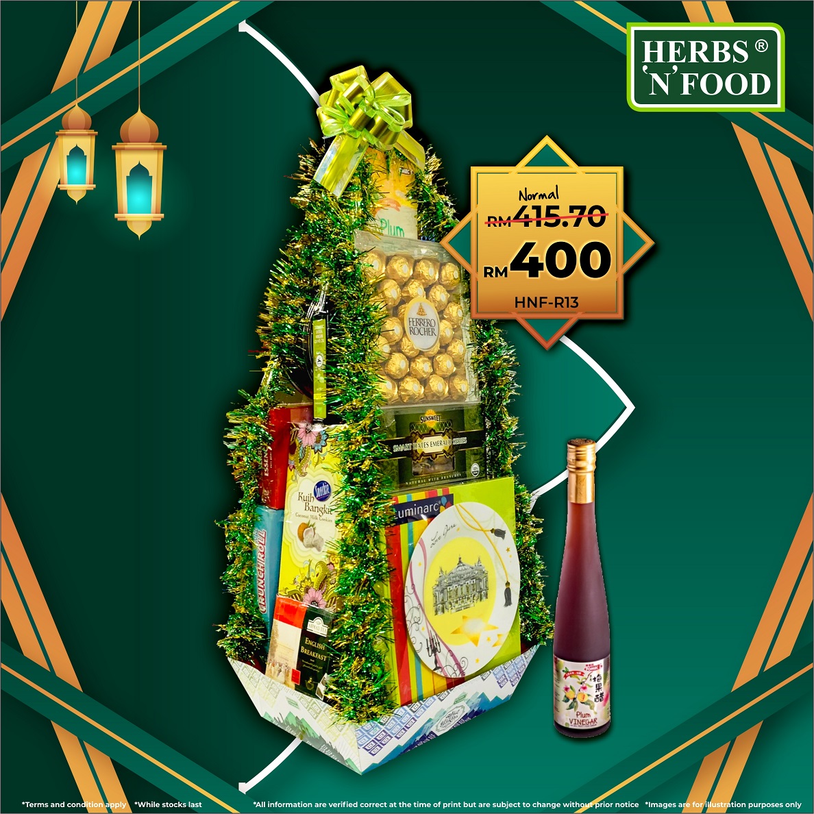 HNF HRY PYRAMID HAMPER RM400